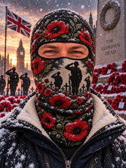 Unisex  Remembrance Day Balaclava