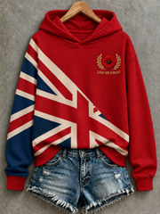 Women'sLest We Forget Print  Regular Sweatshirt